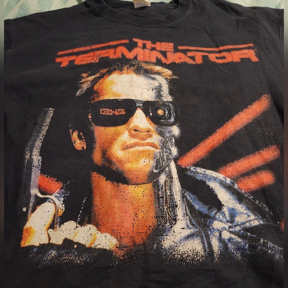 Vintage‎ The Terminator Classic 1984 Sci-Fi Movie Sweatshirt Men's Size XL - Picture 2 of 7